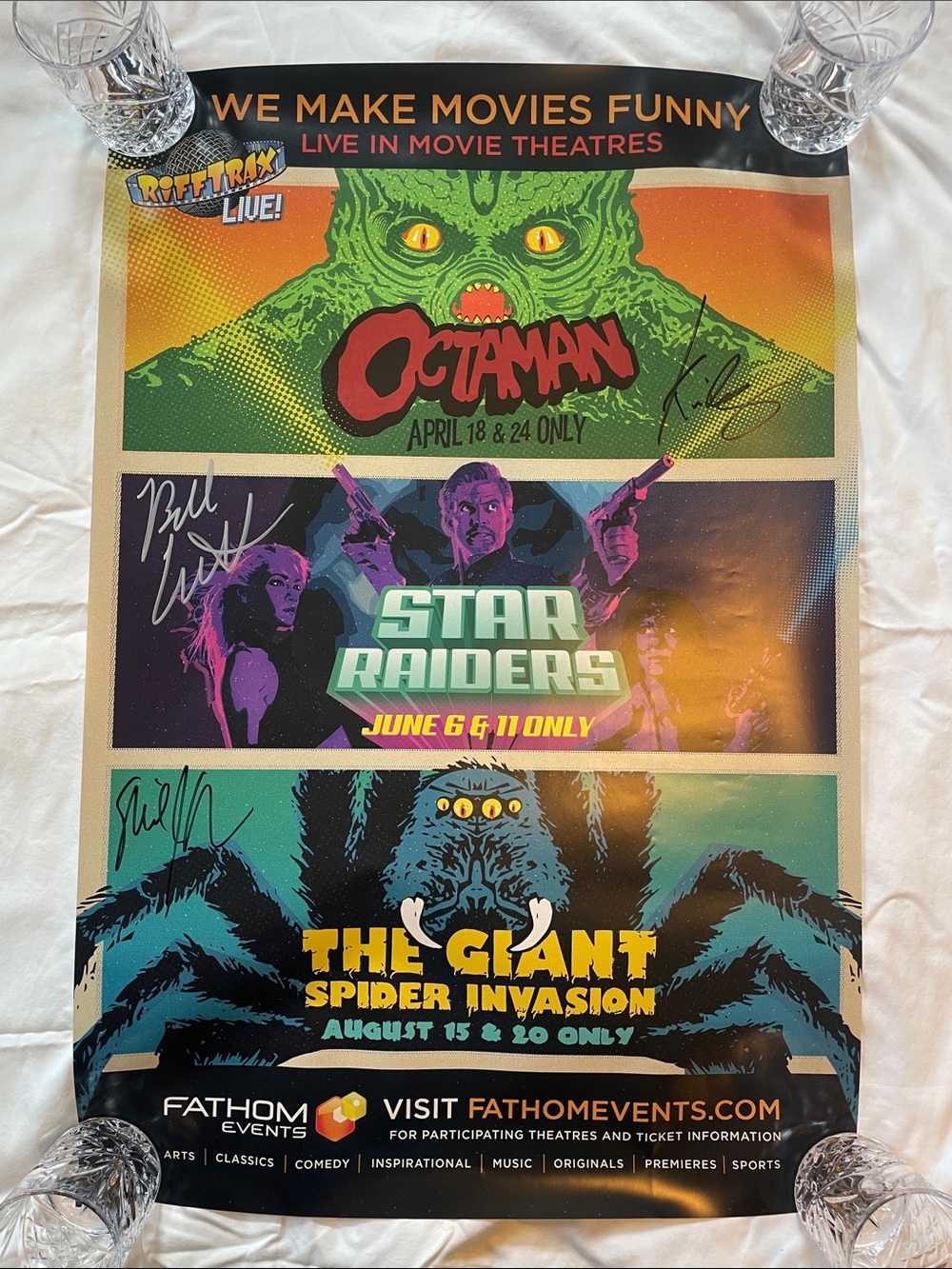 Rifftrax Poster (Signed!)